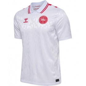 Danmark Matchtröjor Borta Fotbollströja EURO 2024